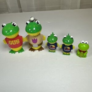 Lot of 5 Ryan's World Gus the Gummy Gator  2" &‎ 3" Figures